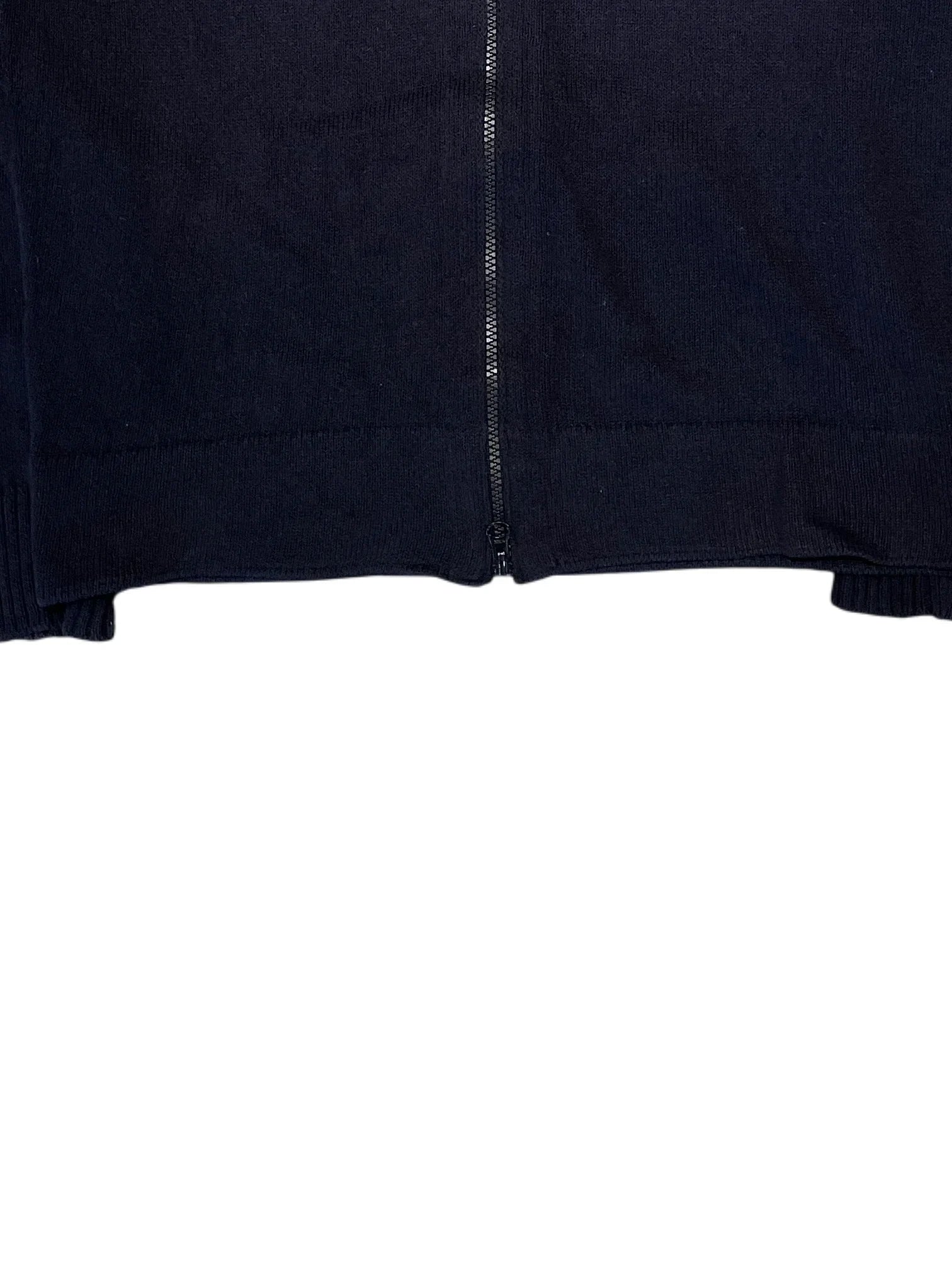 Stone Island Zip-up Knit Jacket L 072195876699 Black