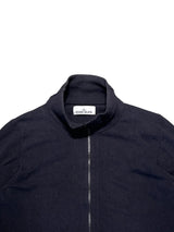 Stone Island Zip-up Knit Jacket L 072195876699 Black