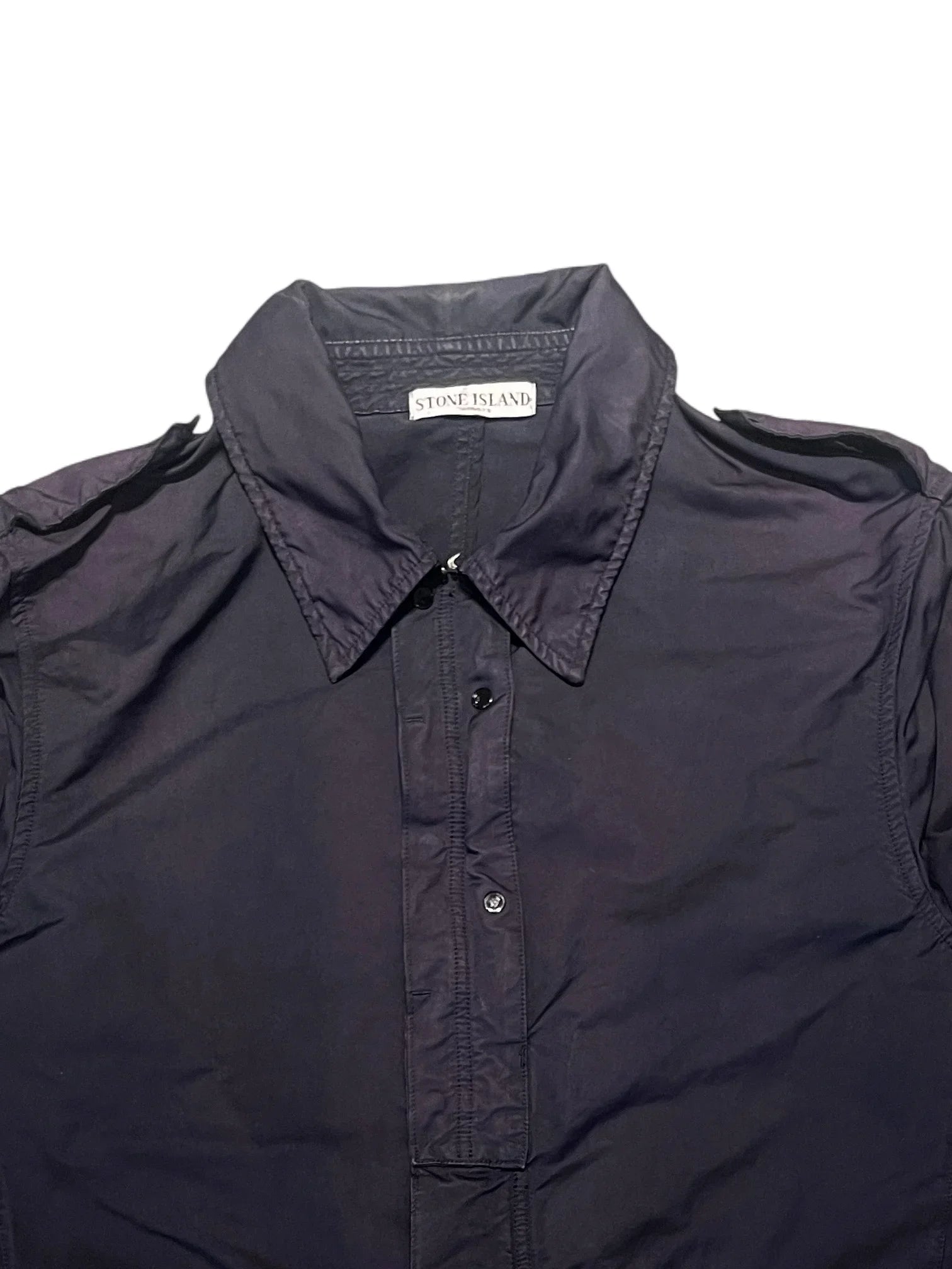 Stone Island Parka Jacket XL Blue