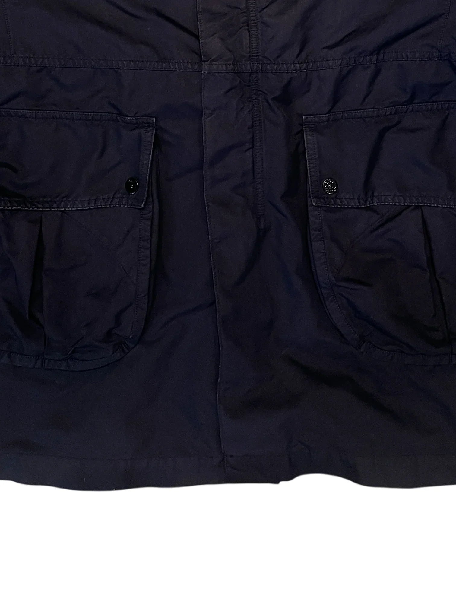 Stone Island Parka Jacket XL Blue