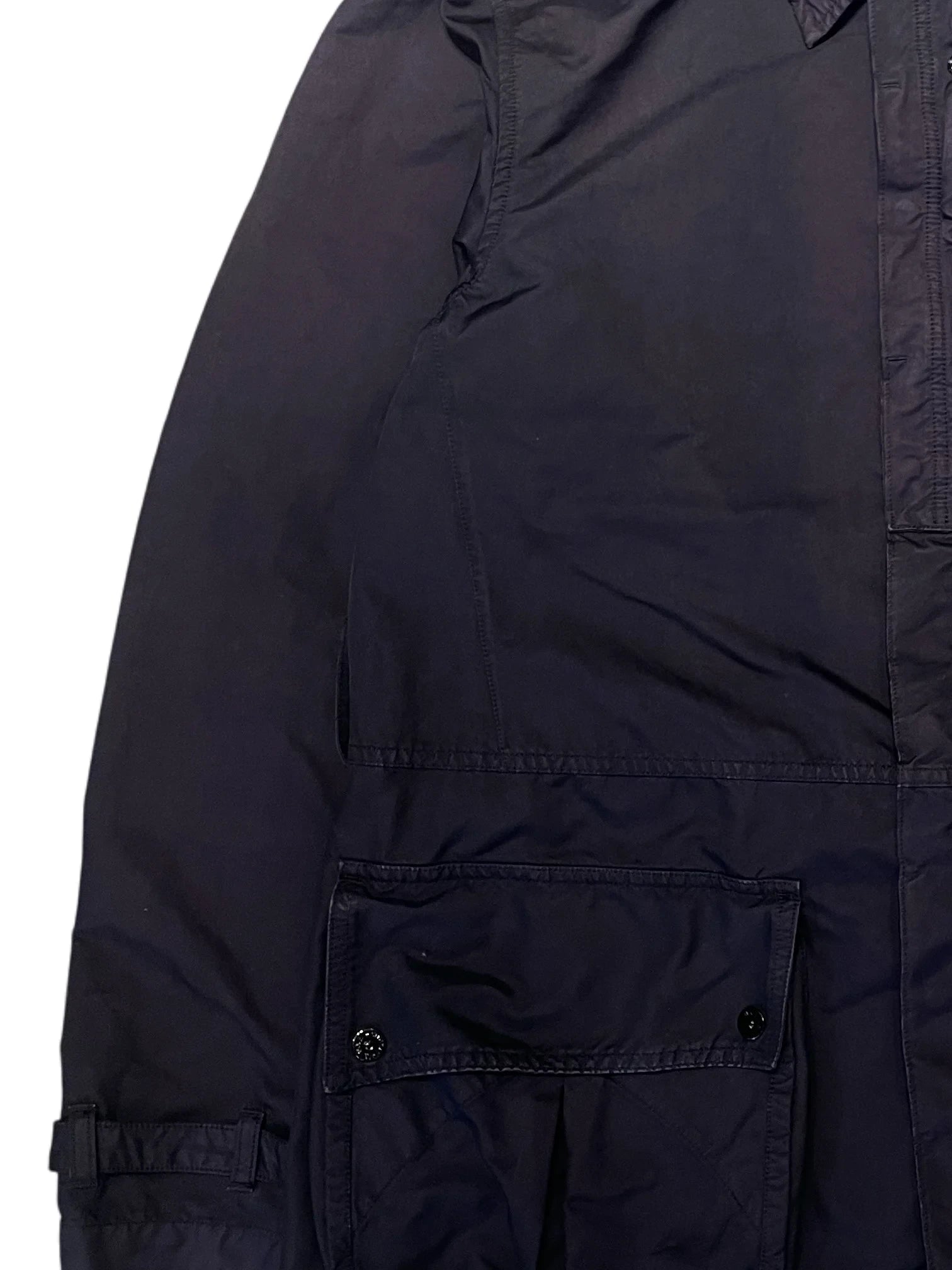 Stone Island Parka Jacket XL Blue