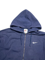 Nike Zip Hoodie XXL Blue