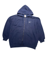 Nike Zip Hoodie XXL Blue