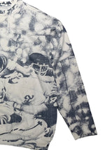 Crewneck Football Themed White