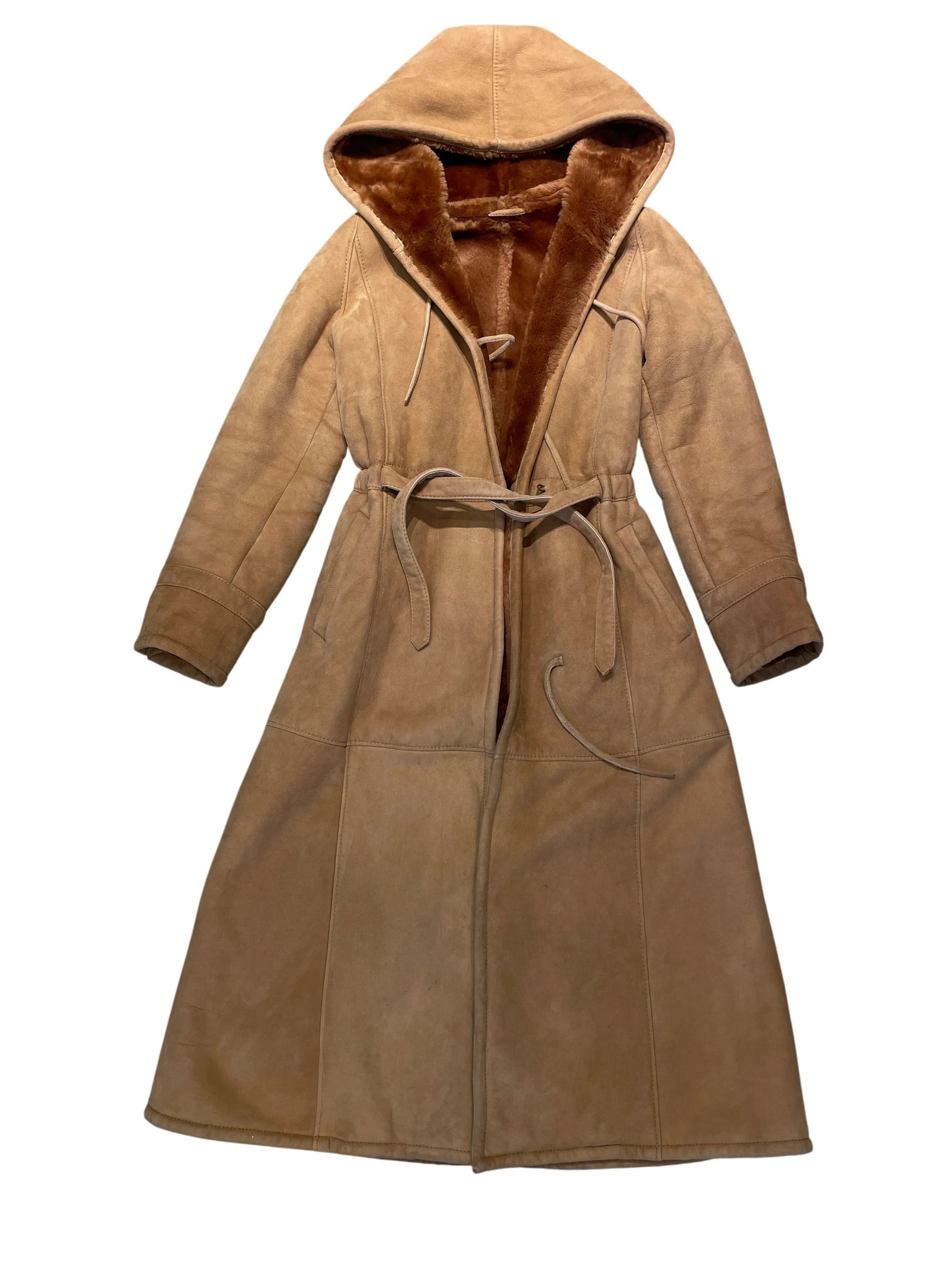 Skin Coat L Brown