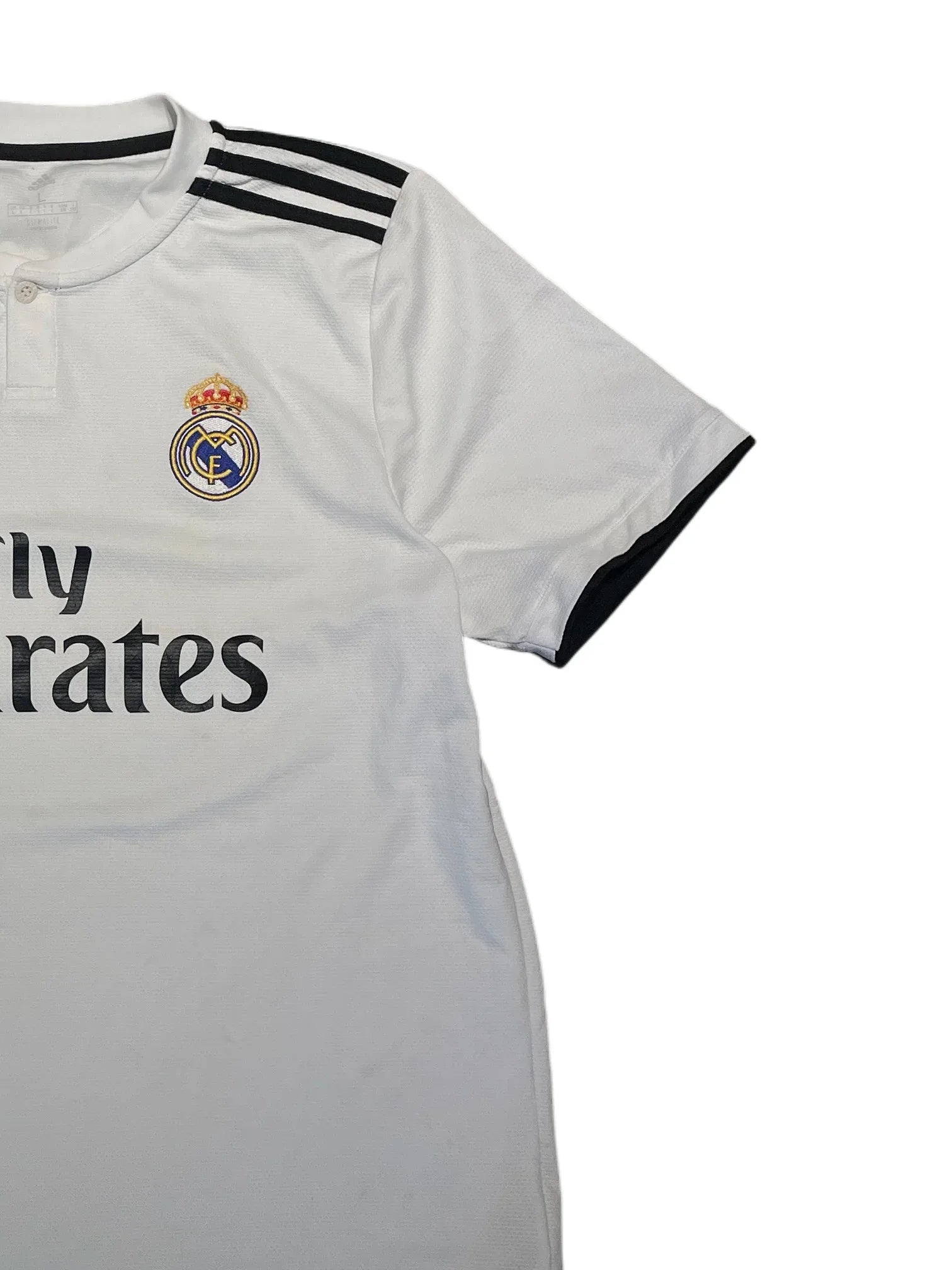 Adidas Real Madrid Jersey 18/19 L White