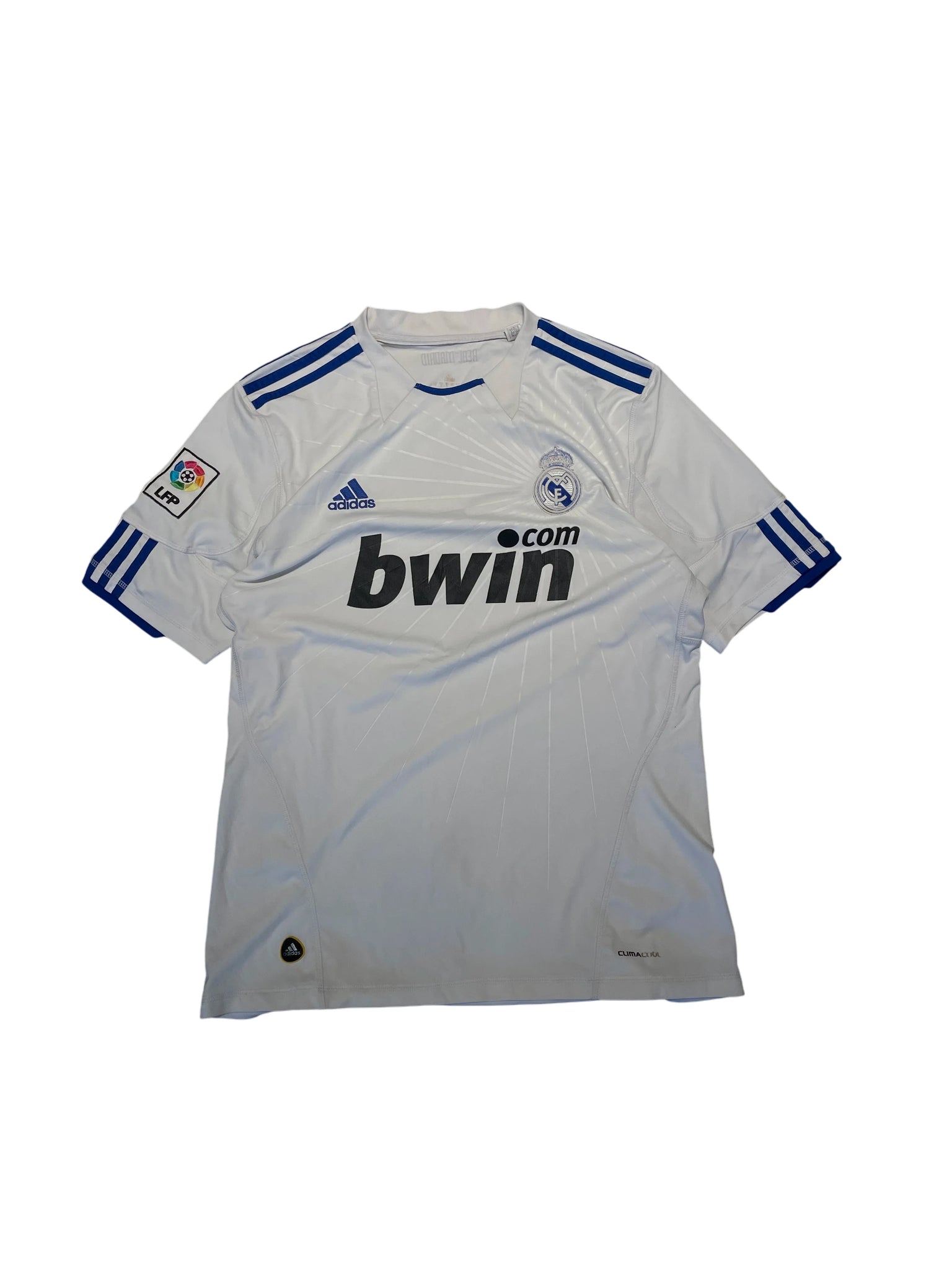 Adidas Real Madrid 10/11 Jersey L White