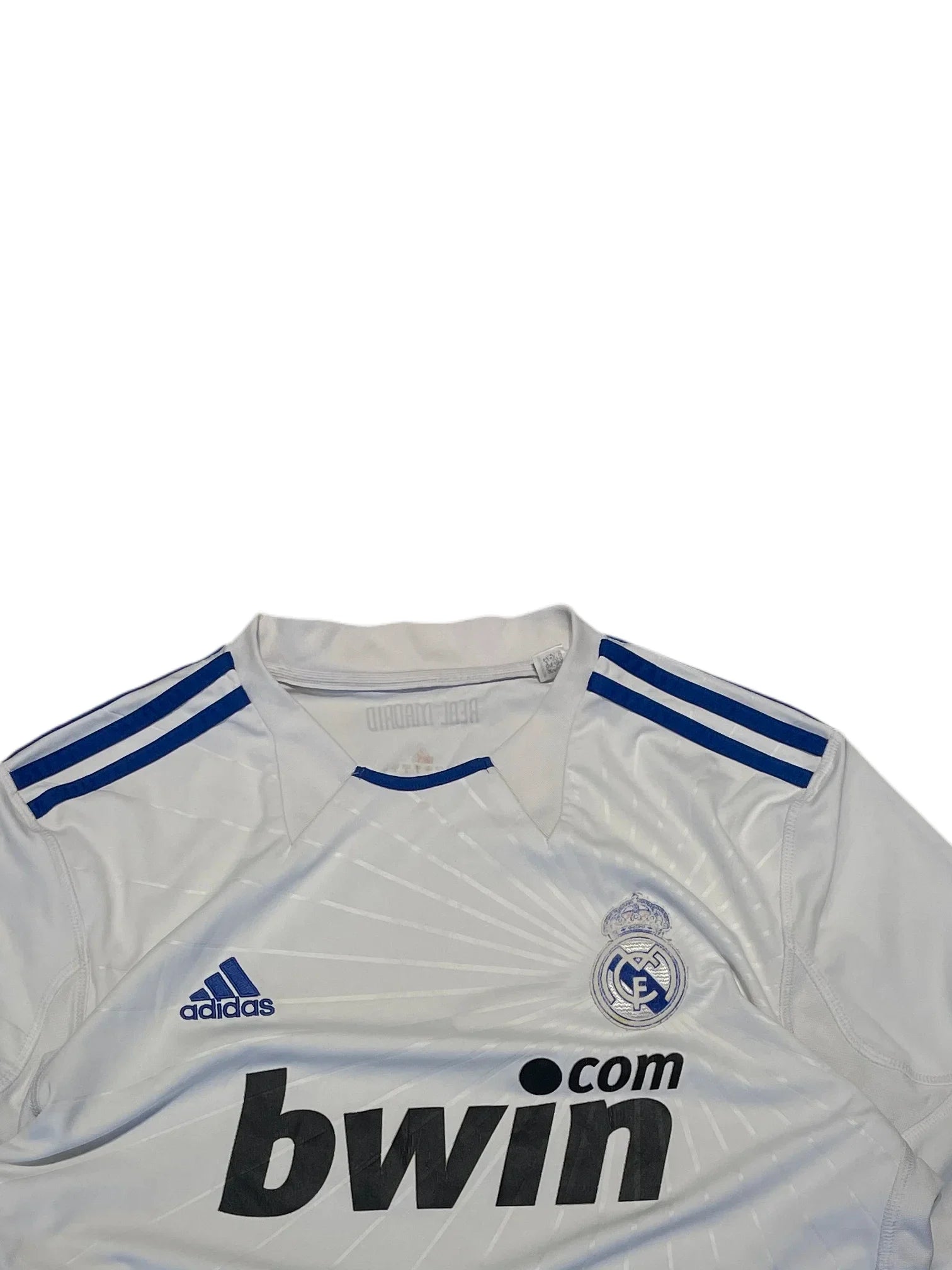 Adidas Real Madrid 10/11 Jersey L White