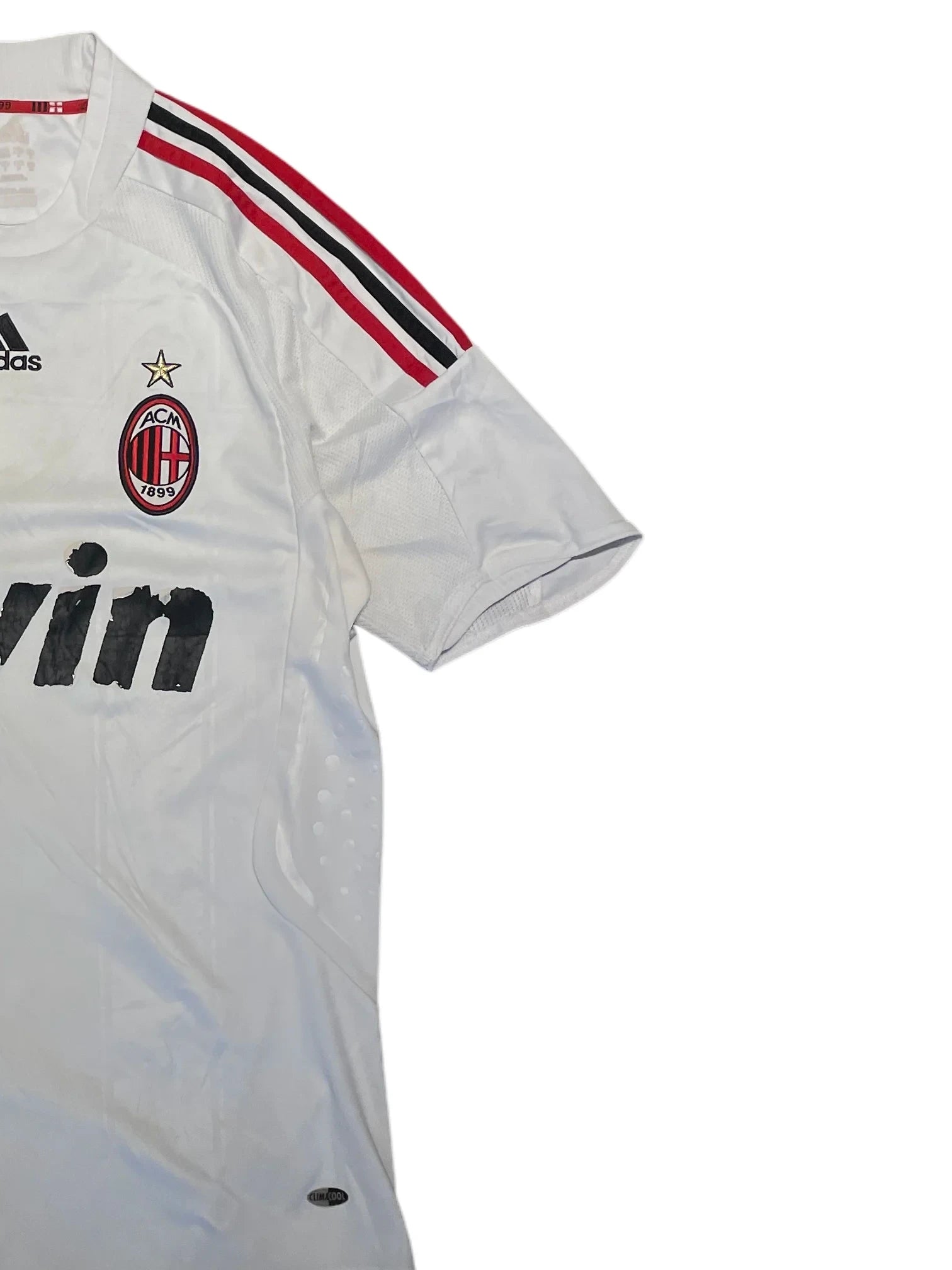 Adidas AC Milan Jersey 08/09 M White