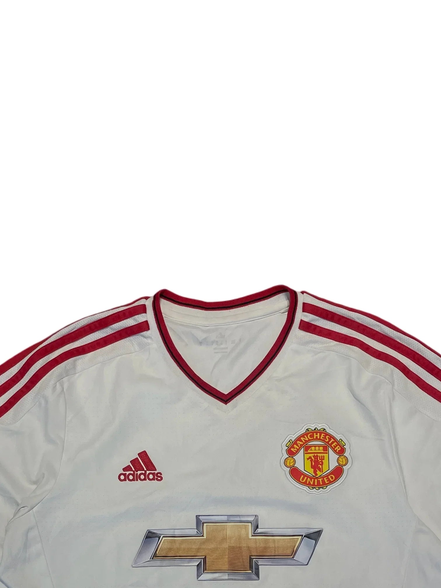 Adidas Manchester United Jersey 15/16 M White