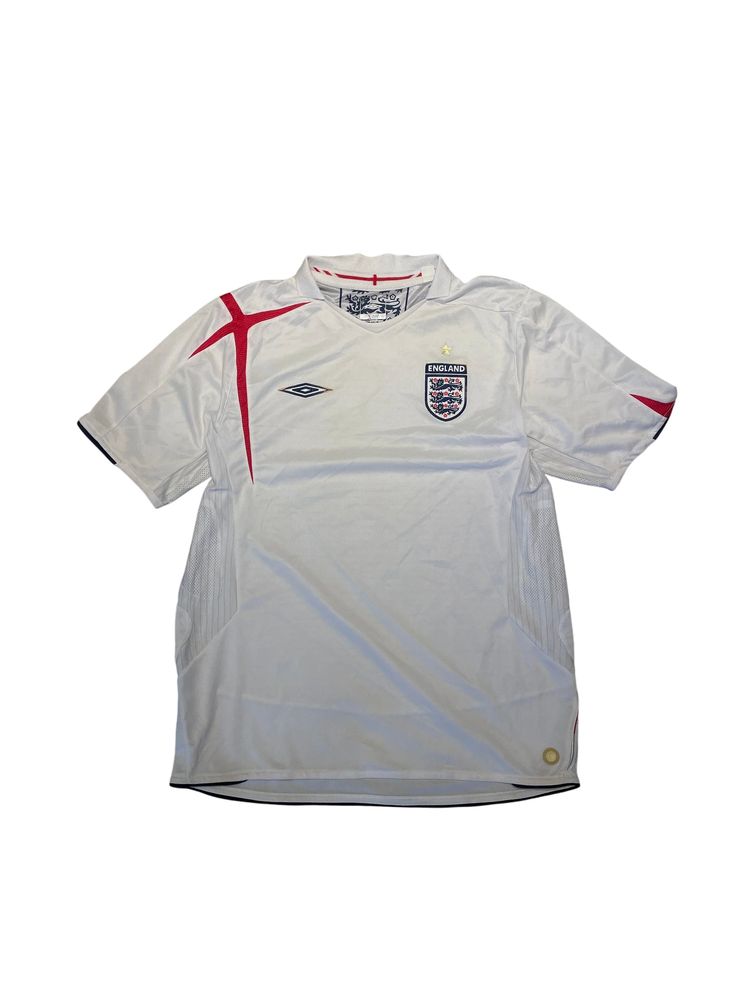 Umbro England Jersey 05/07 L White