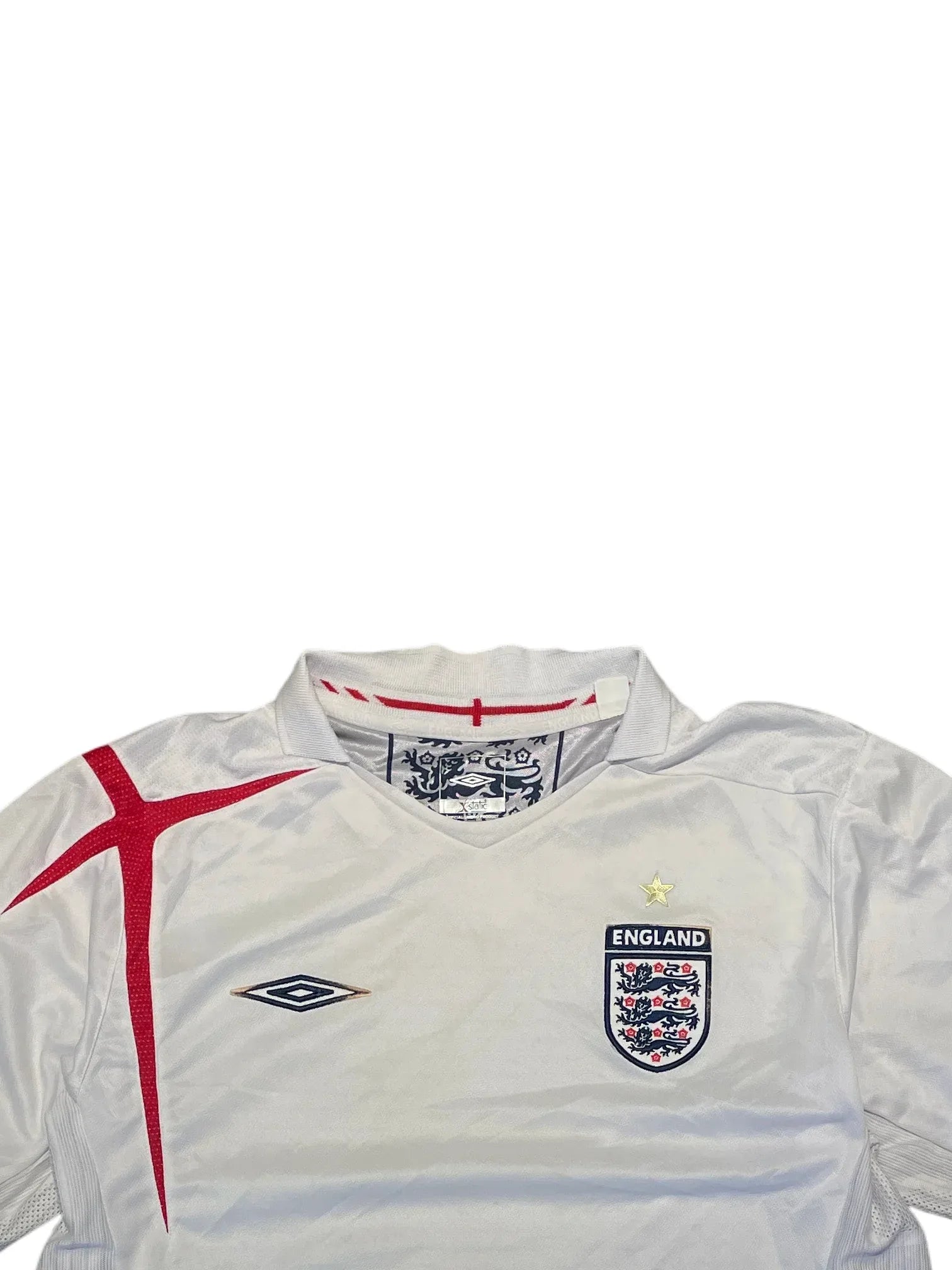 Umbro England Jersey 05/07 L White