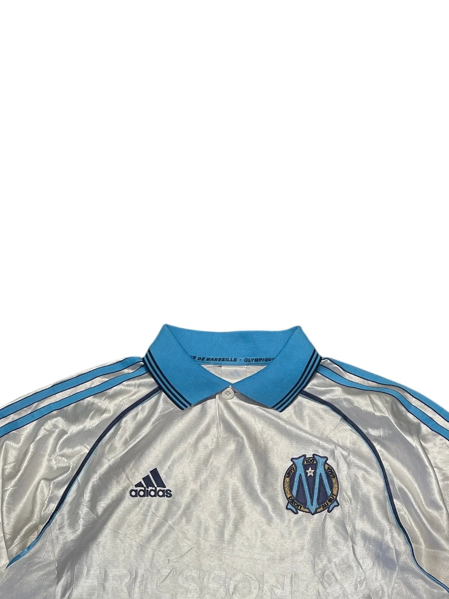 Adidas Marseille Jersey 98/99 M White