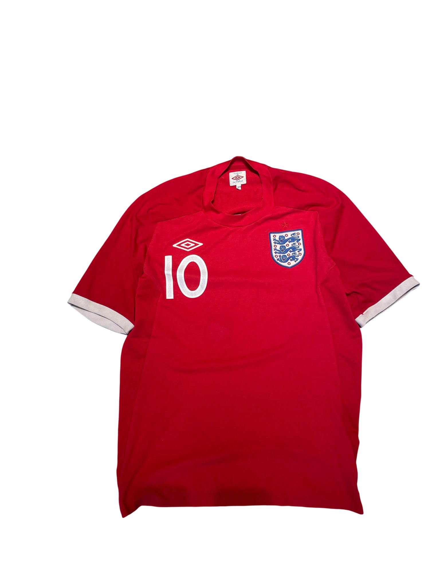 Umbro England Rooney Jersey WM2010 M/L Red