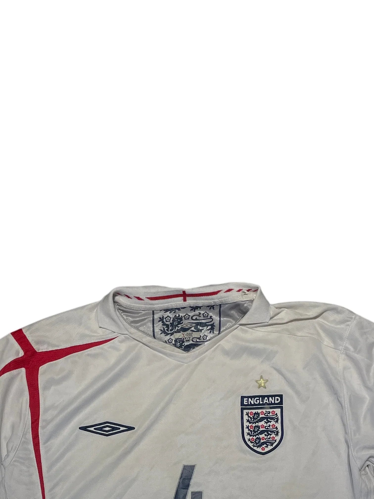 Umbro England Gerrad Jersey XXL 05/07 White