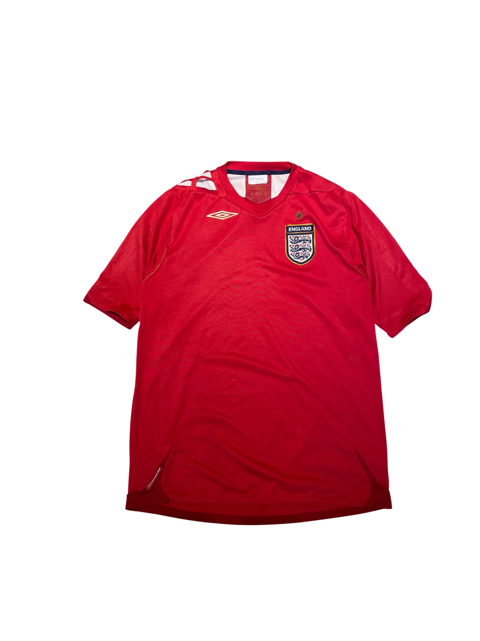 Umbro England Jersey WM2006 S Red