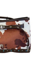 Brown White Form Arachnid Shoulder Bag Brown