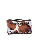 Brown White Form Arachnid Shoulder Bag Brown
