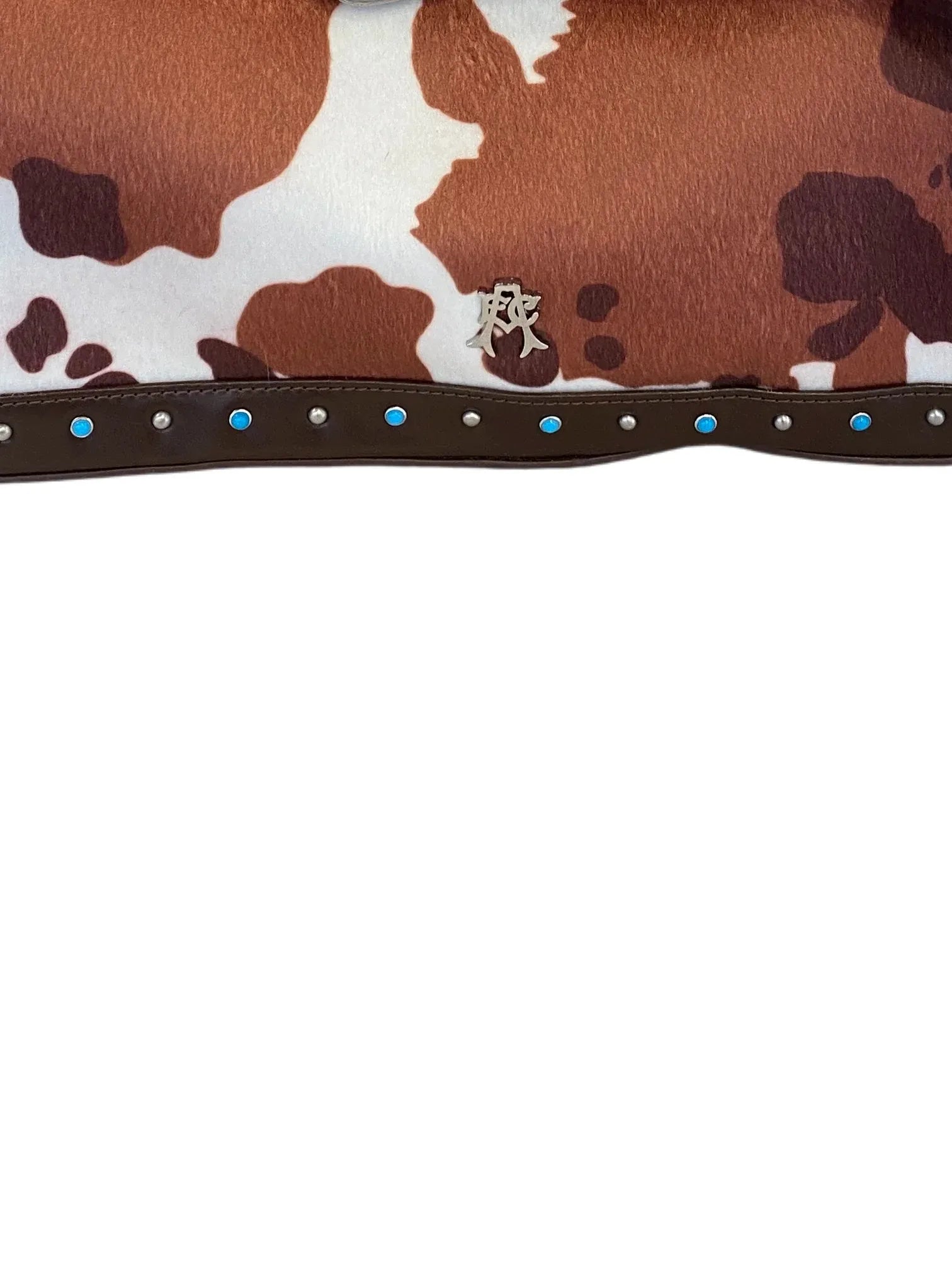 Brown White Form Arachnid Shoulder Bag Brown