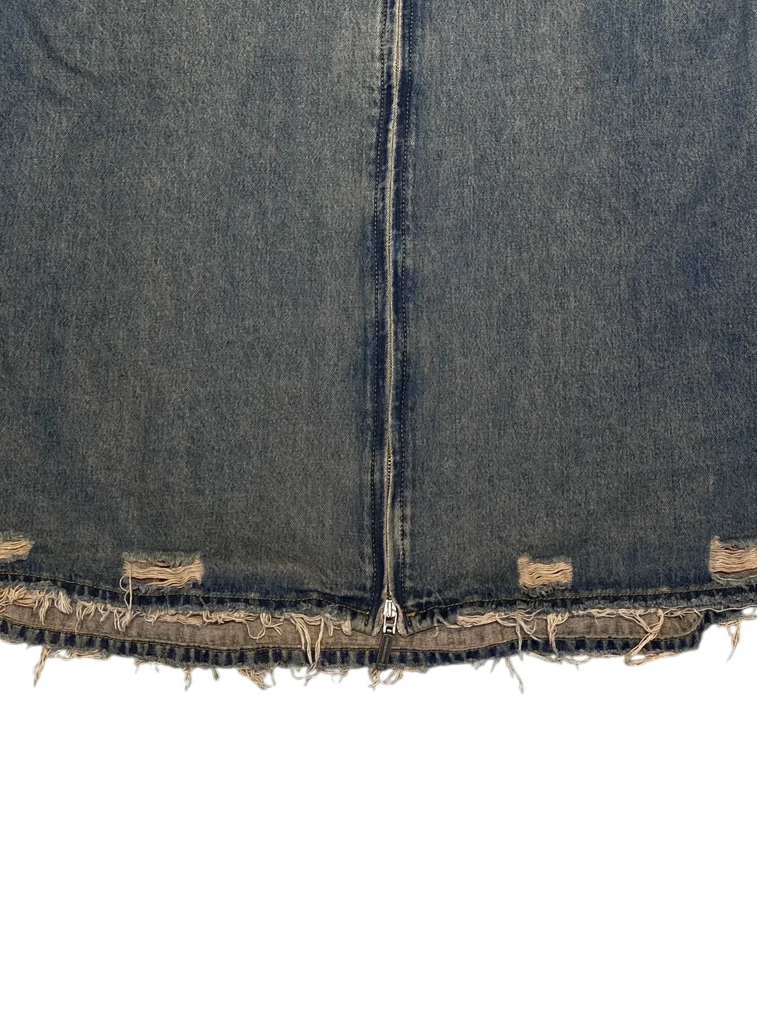 MP Ripped Denim Jacket L/ XL Blue