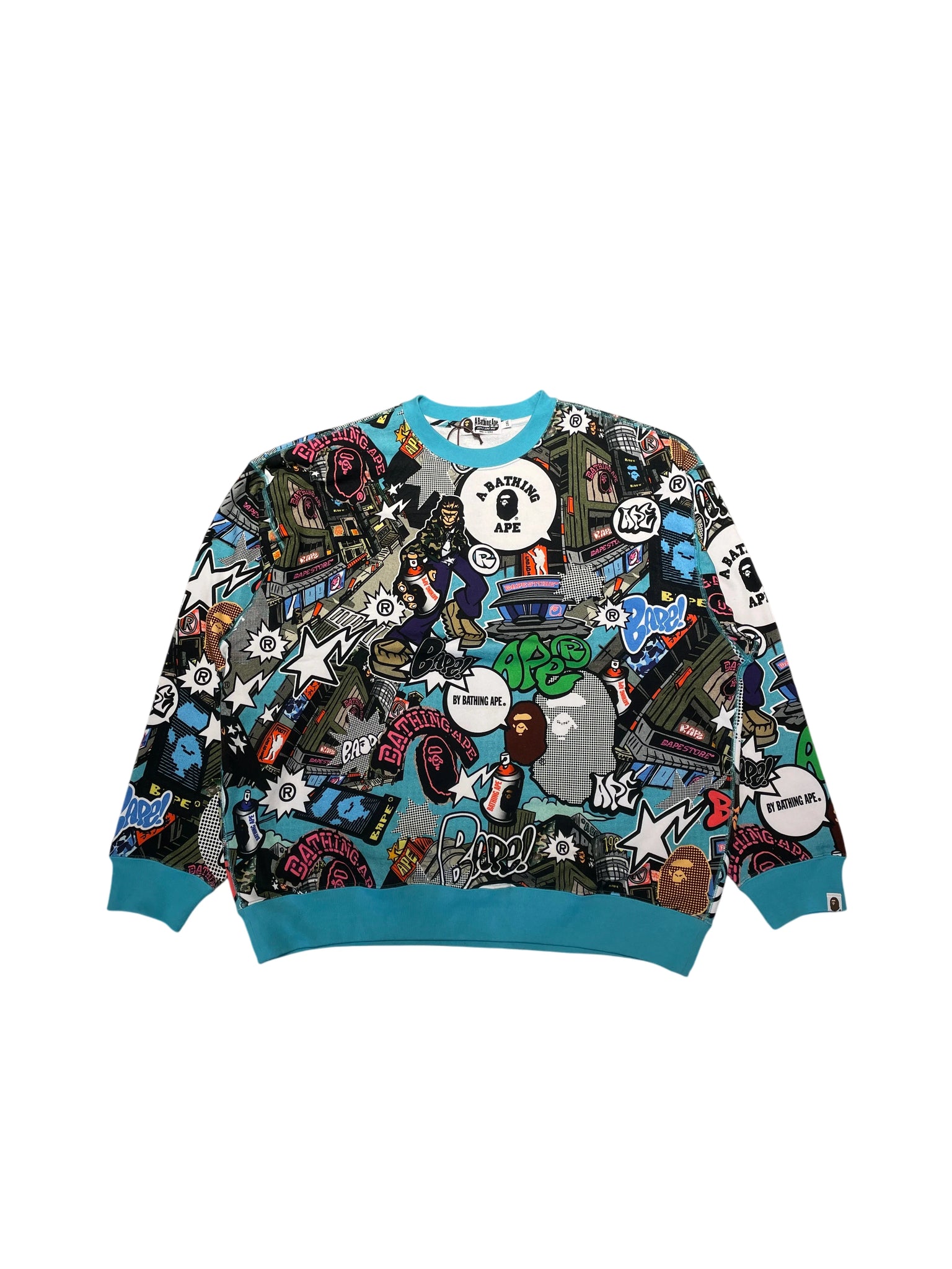 Bape Crewneck XXL Blue