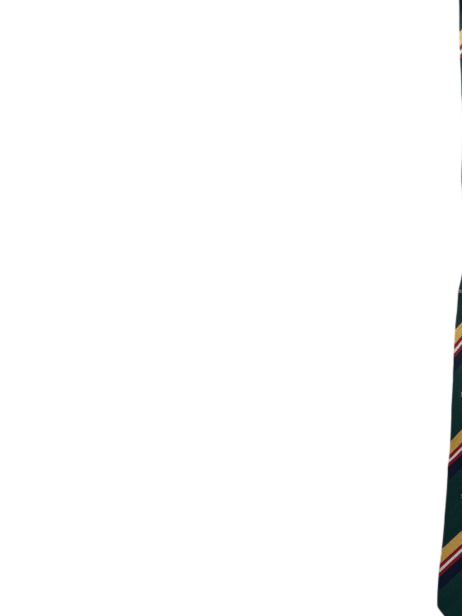Burberrys Tie Green
