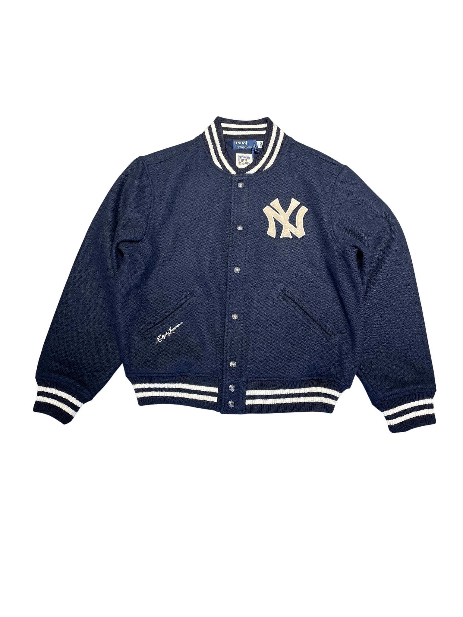 Polo Ralph Lauren x New York Yankees Varsity Jacket L Navy