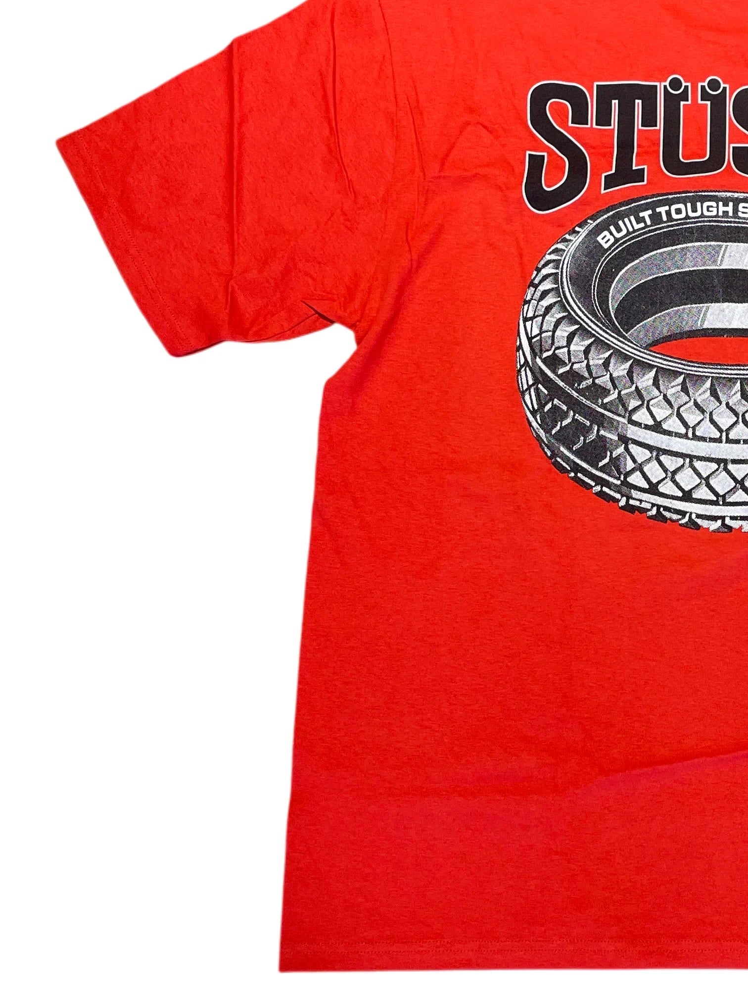 Stüssy Tire T-shirt XL Red