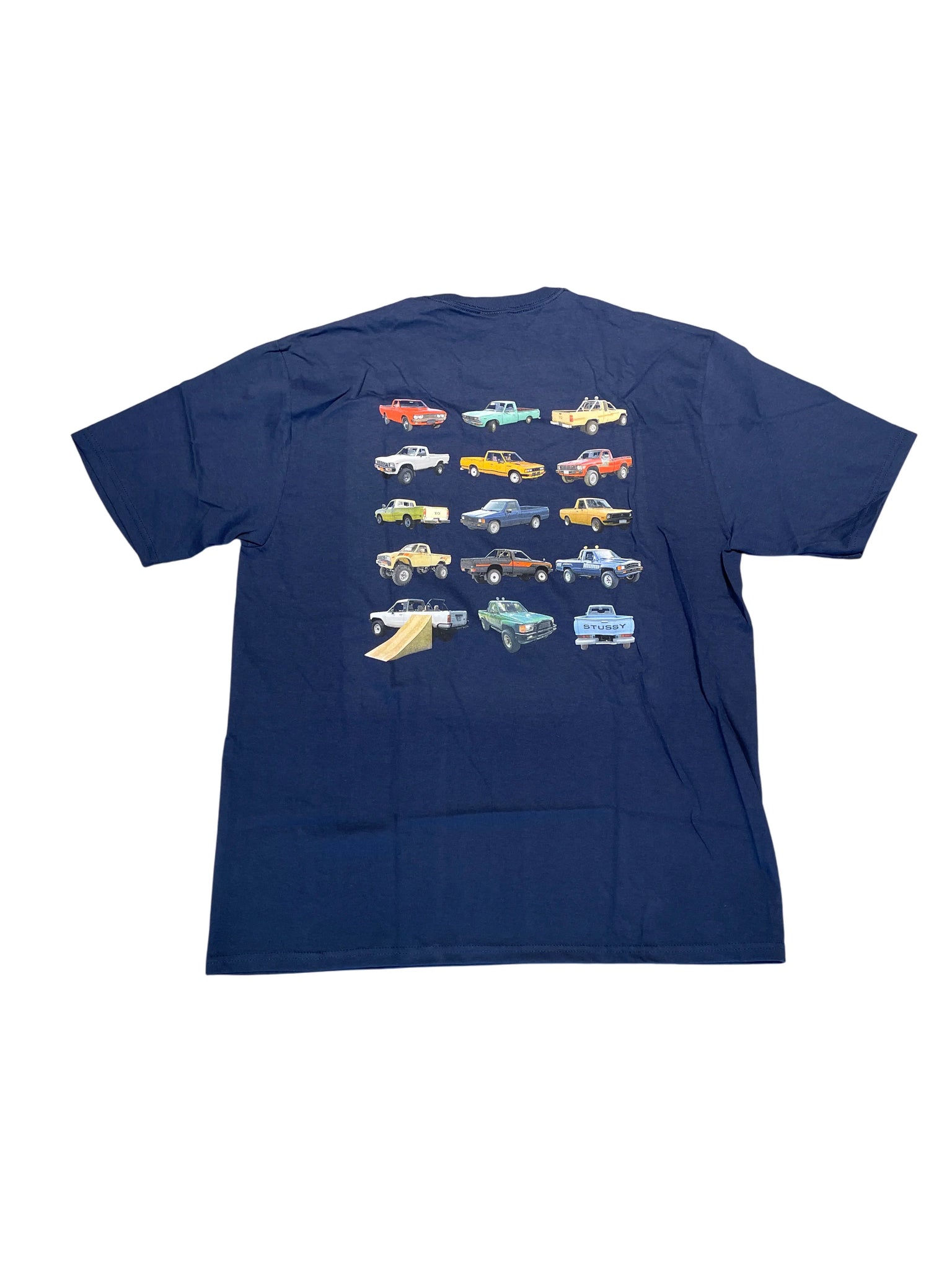 Stüssy Tire T-shirt XL Navy