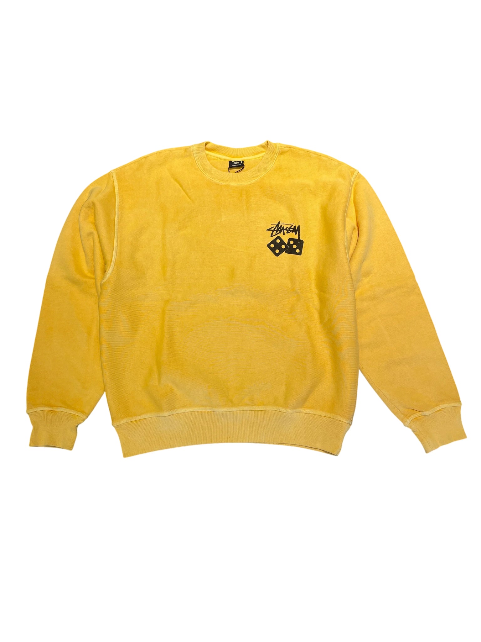 Stüssy Crewneck XL Yellow