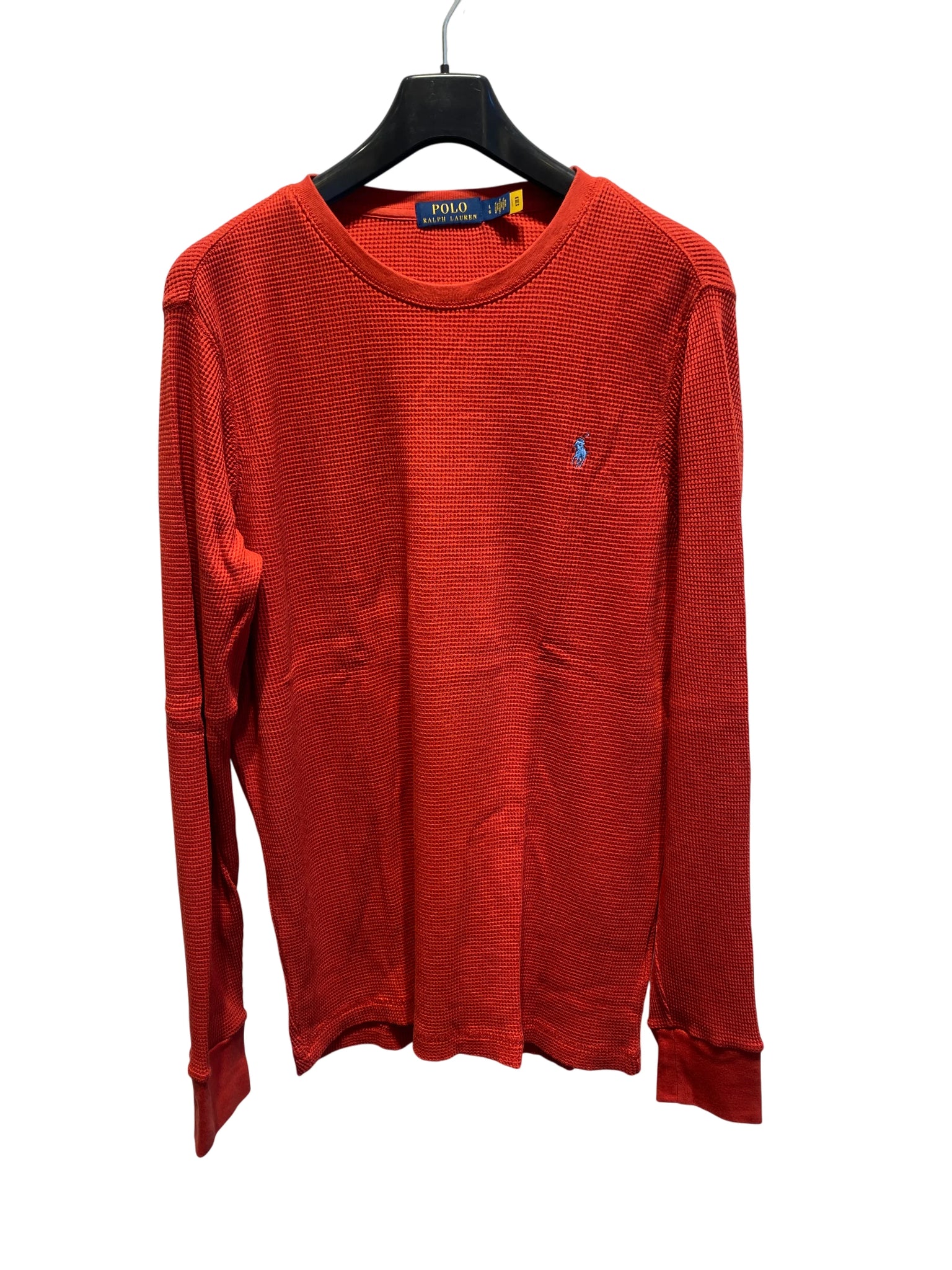 Polo Ralph Lauren Long Sleeve Thermal Shirt L Red