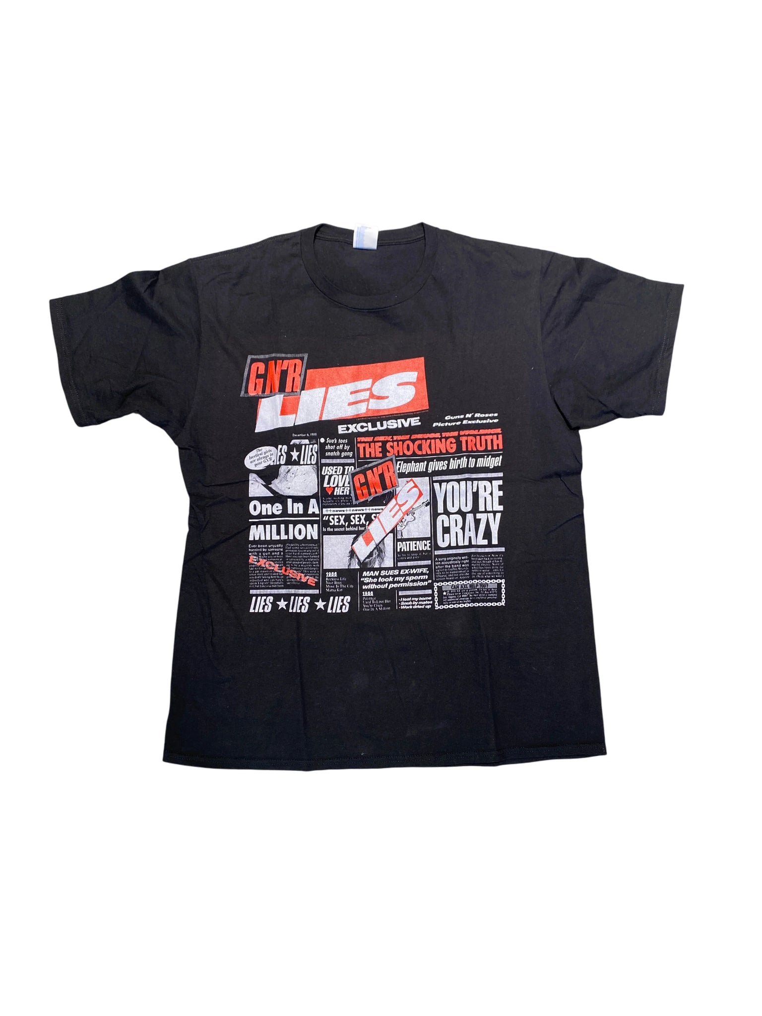 Guns N´ Roses T-shirt L Black