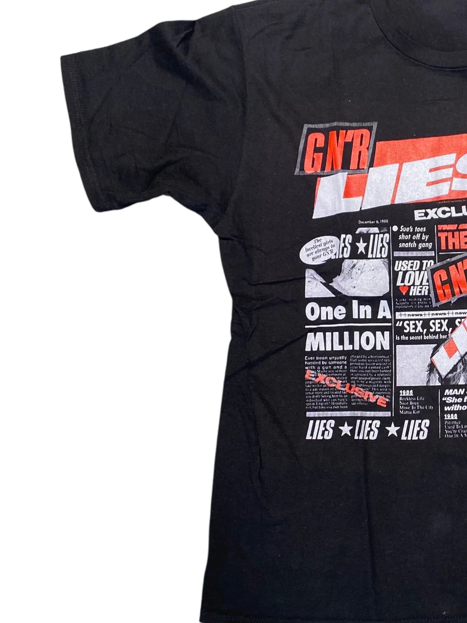 Guns N´ Roses T-shirt L Black