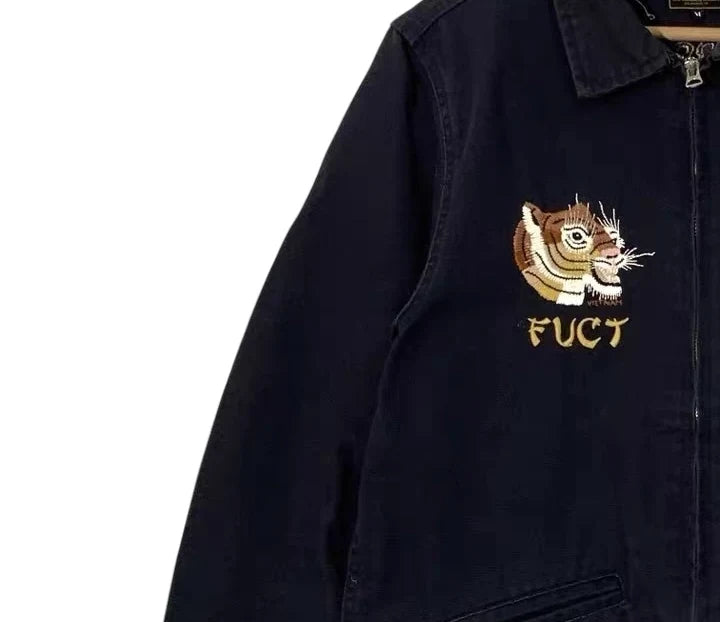 FUCT Detroit Jacket M Navy
