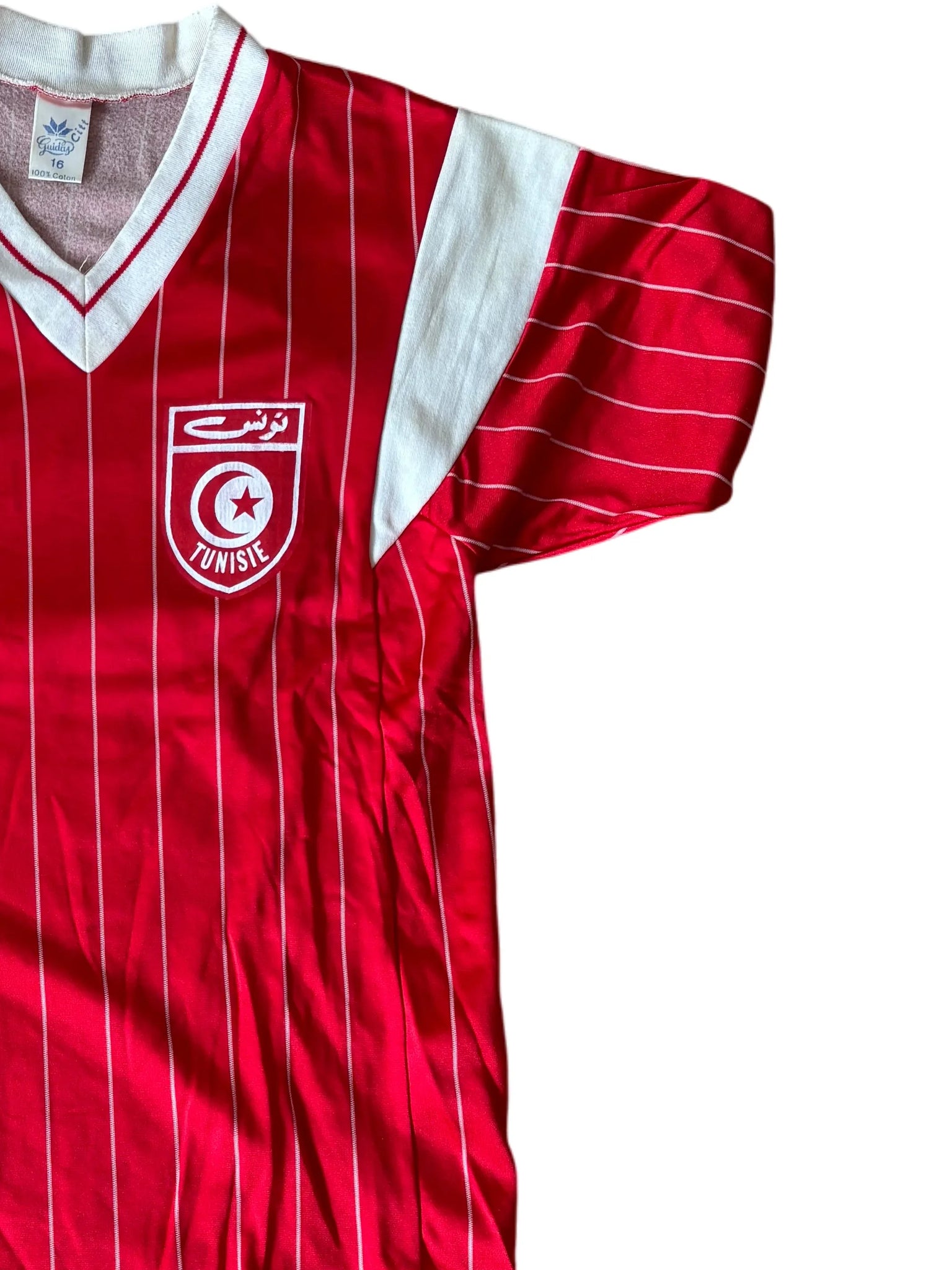 Vintage Tunisia Jersey XS Red
