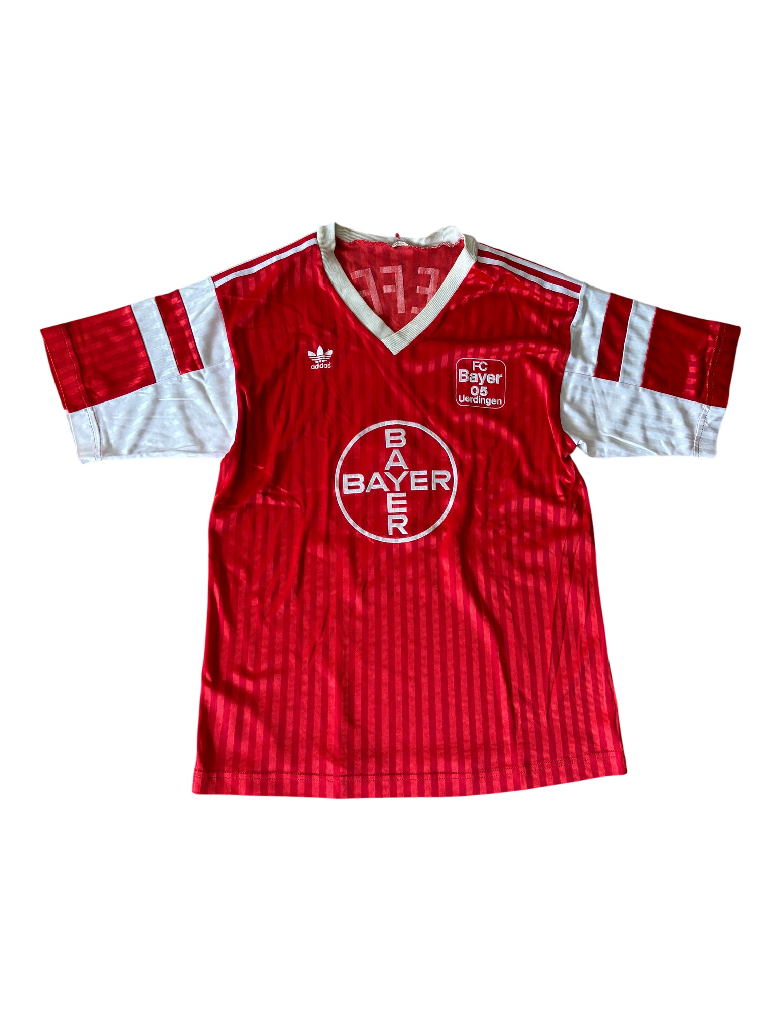 Adidas Bayer Uerdingen 1980's Jersey M Red