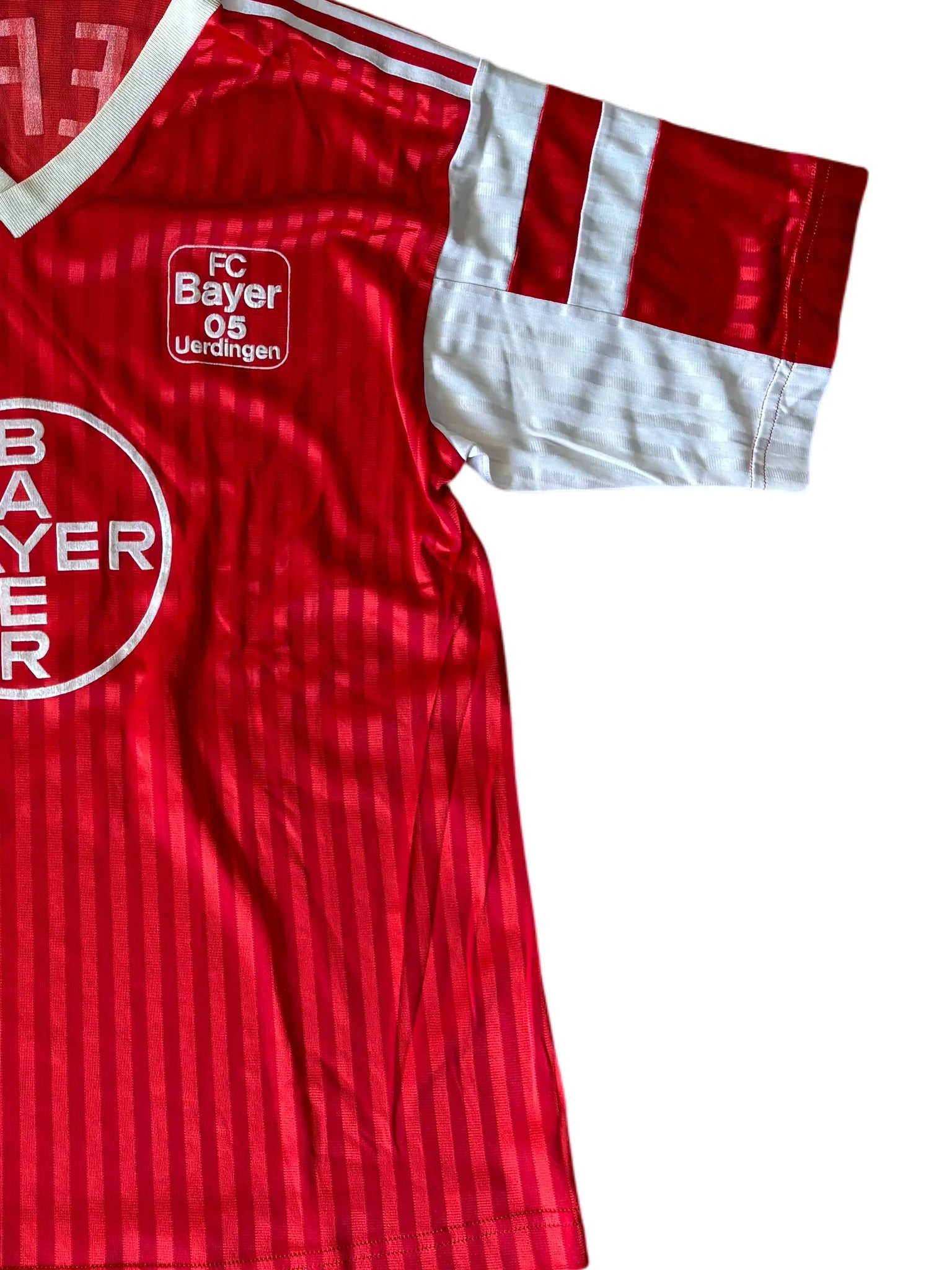 Adidas Bayer Uerdingen 1980's Jersey M Red
