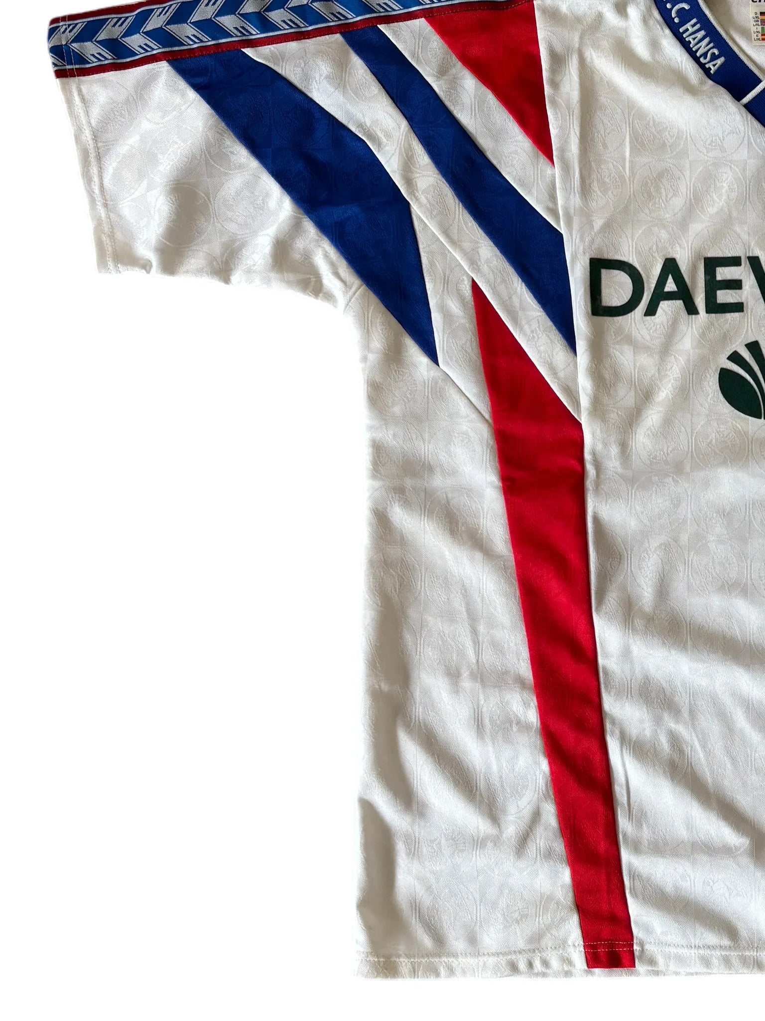 Errea Hansa Rostock 1996-97 Jersey L/XL White