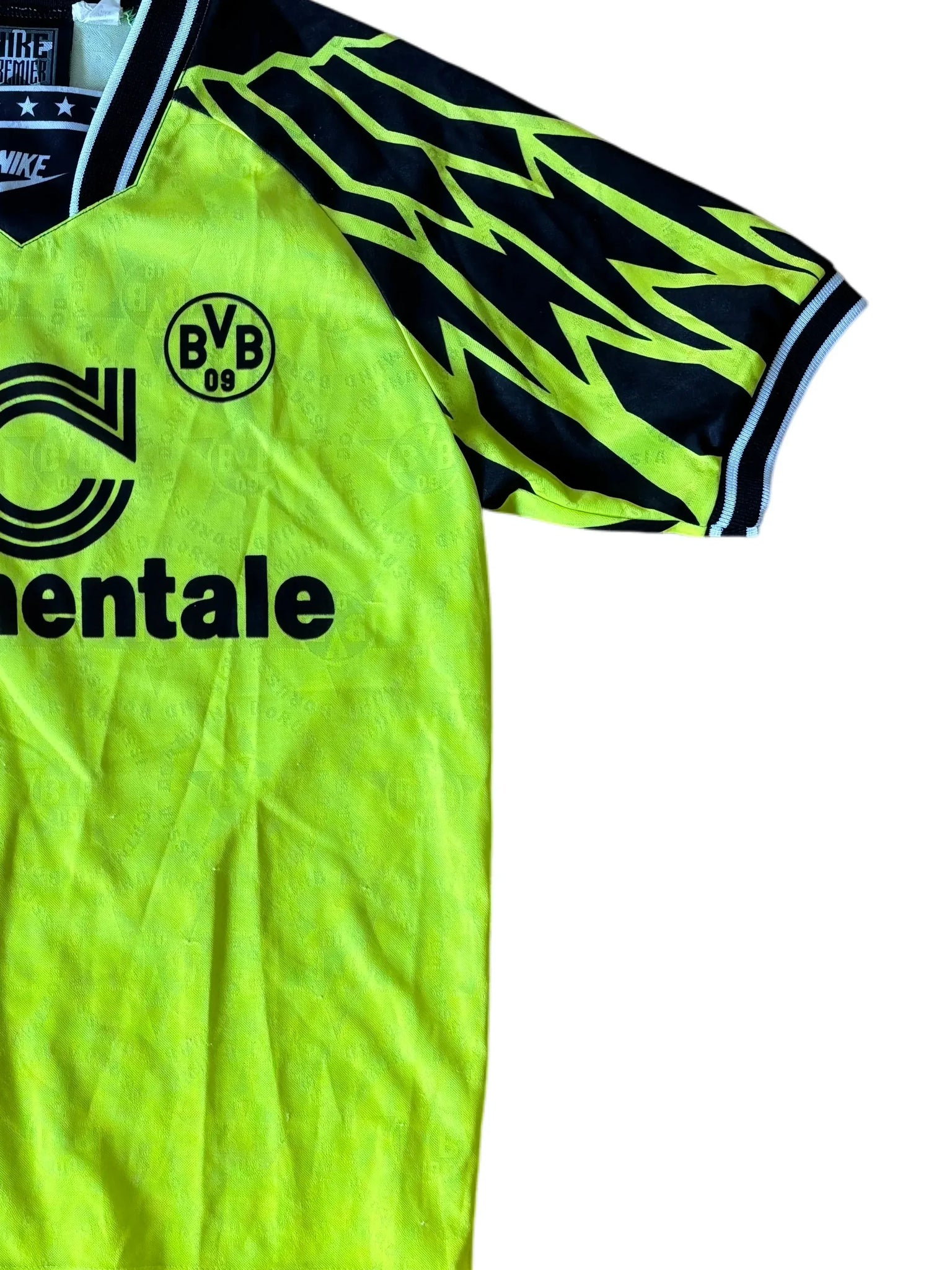 Nike BVB 1994/95 signed Jersey S Yellow