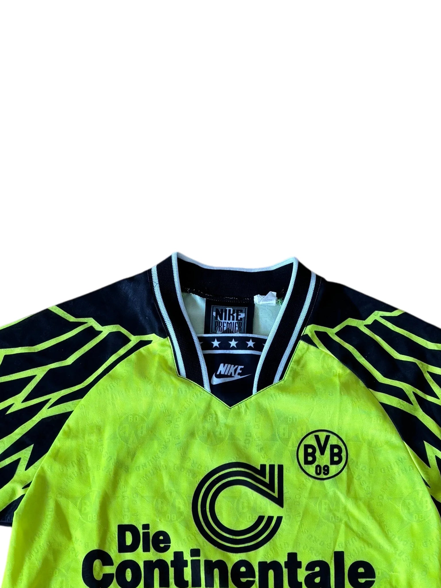 Nike BVB 1994/95 signed Jersey S Yellow