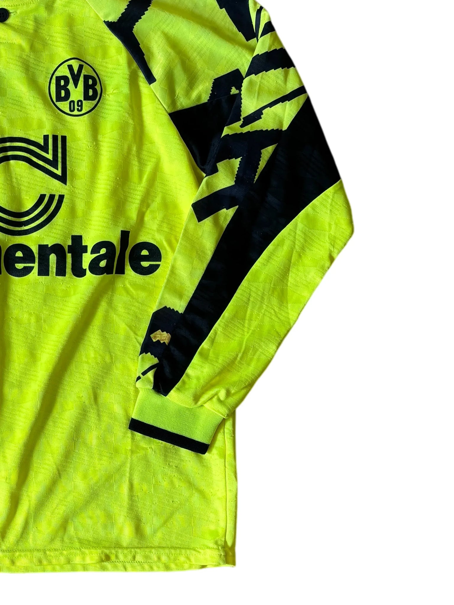 Nike BVB 1991/92 #11 S. Chapuisat Jersey S Yellow