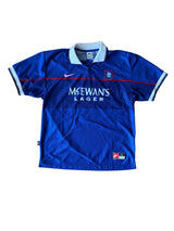 Nike Glasgow Rangers 1998-99 Jersey L Blue