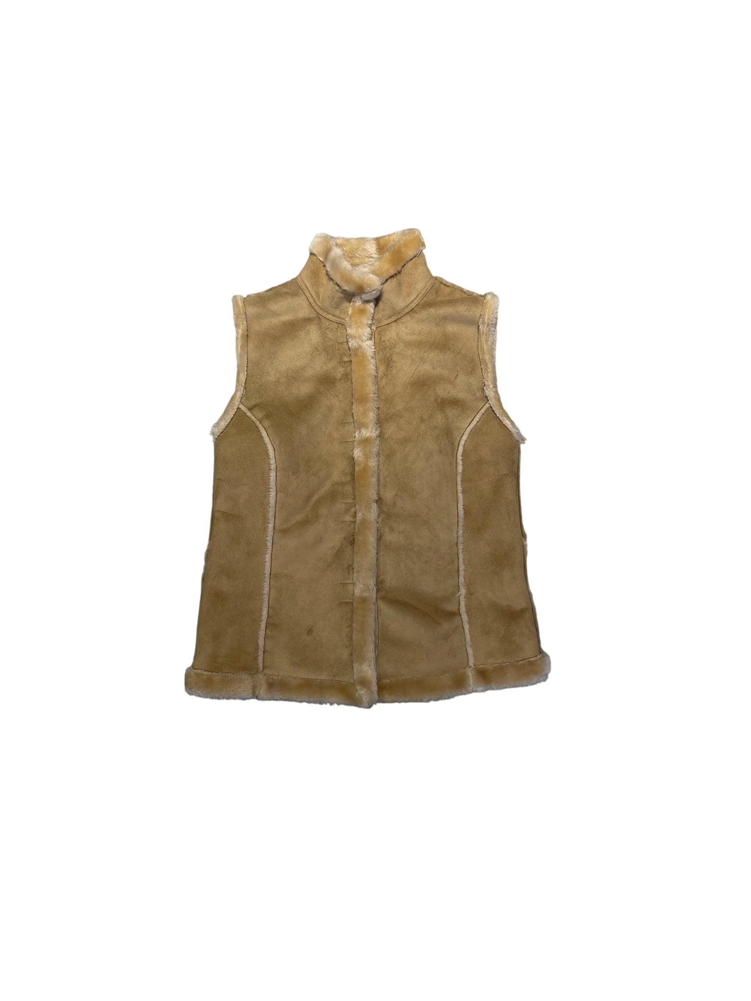 John Lord Sheepskin Vest S/M Beige