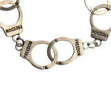 LIU handcuff bracelet Silver
