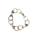 LIU handcuff bracelet Silver