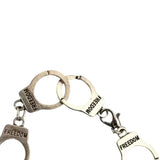LIU handcuff bracelet Silver