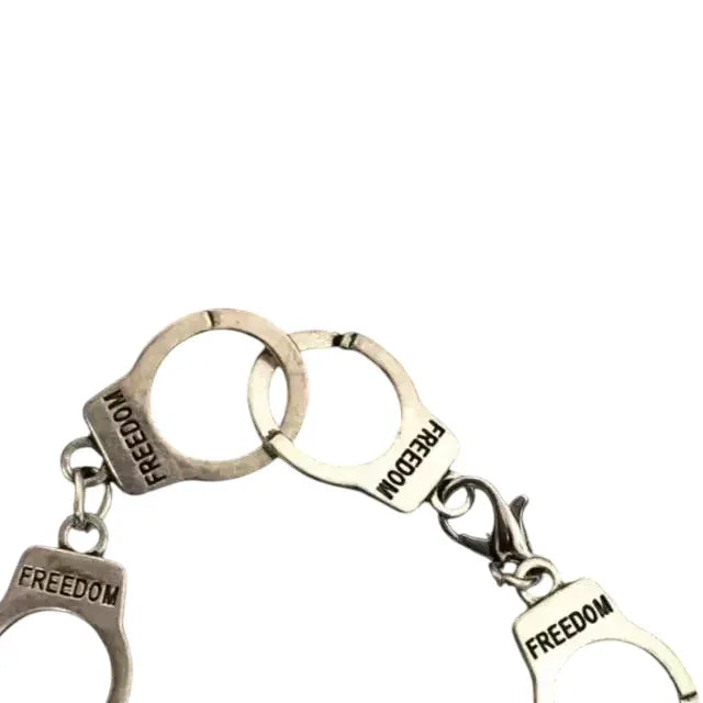 LIU handcuff bracelet Silver