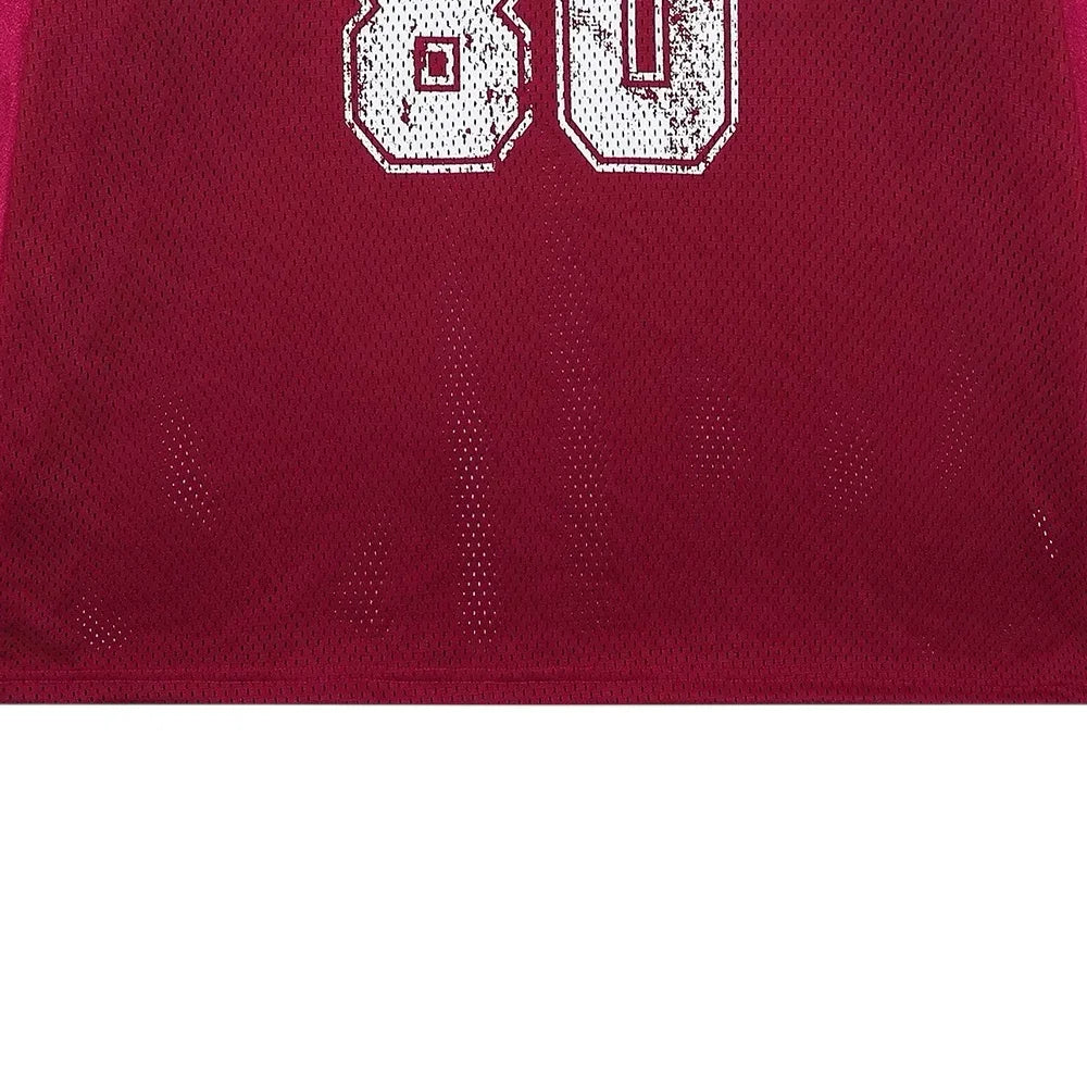 FREE CENTER 80 red white jersey M Red