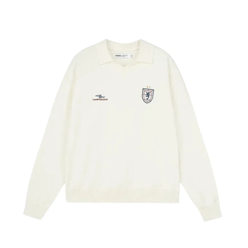 FPA white 10 polo sweater L White