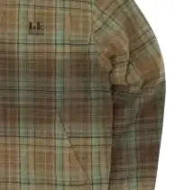 SCO.Co yellow green retro jacket Brown